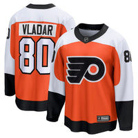 Dan Vladar Philadelphia Flyers Hockey Jersey, Orange Breakaway Sportswear Jersey Shirt, Long Sleeve Hockey Sweater Jersey, Casual Gift for Men