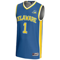 Delaware Fightin' Blue Hens Basketball Jersey, Sportswear Jersey Shirt, Sleeveless Athletic Tank Jersey, Casual Gift for Men, Style 5281272
