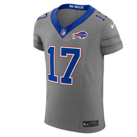 Josh Allen Buffalo Bills Football Jersey, Gray Elite Sportswear Jersey Shirt, Lightweight Breathable Athletic Jersey, Casual Gift for Men