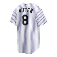 Ryan Ritter Colorado Rockies Baseball Jersey, White Replica Sportswear Jersey Shirt, Lightweight Breathable Athletic Jersey, Casual Gift for Men