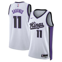 Domantas Sabonis Sacramento Kings Basketball Jersey, White Sportswear Jersey Shirt, Sleeveless Athletic Tank Jersey, Casual Gift for Men