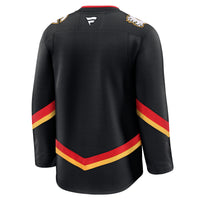 Calgary Flames Hockey Jersey, Black Premium Sportswear Jersey Shirt, Long Sleeve Hockey Sweater Jersey, Casual Gift for Men, Style 202015697