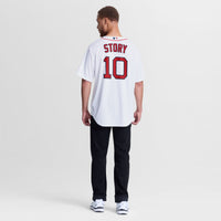 Trevor Story Boston Red Sox Baseball Jersey, Sportswear Jersey Shirt, Lightweight Athletic Jersey, Casual Gift for Men, Style 2001539124