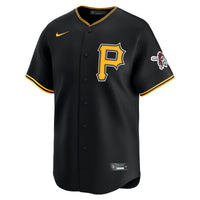 Pittsburgh Pirates Baseball Jersey, Black Limited Alternate Sportswear Jersey Shirt, Lightweight Breathable Athletic Jersey, Casual Gift for Men