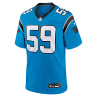 Luke Kuechly Carolina Panthers Football Jersey, Blue Game Sportswear Jersey Shirt, Lightweight Breathable Athletic Jersey, Casual Gift for Men