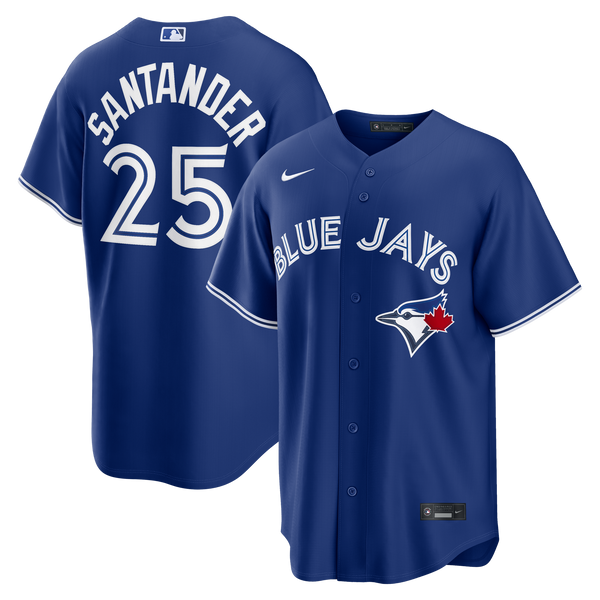 Toronto Blue Jays Anthony Santander Royal Alternate Replica Jersey