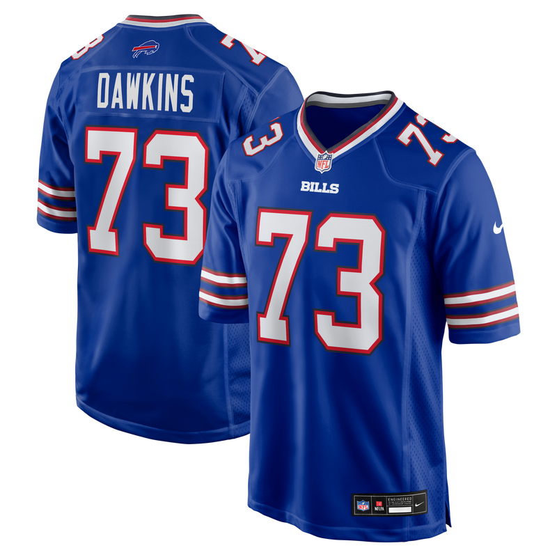 Dion Dawkins Buffalo Bills Football Jersey, Royal Game Sportswear Jersey Shirt, Lightweight Breathable Athletic Jersey, Casual Gift for Men