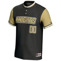UCF Knights Softball Jersey, Black Sportswear Jersey Shirt, Lightweight Breathable Athletic Jersey, Casual Gift for Men, Style 200116306