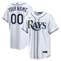 Tampa Bay Rays Baseball Jersey, White Sportswear Jersey Shirt, Lightweight Breathable Athletic Jersey, Casual Gift for Men, Style 2001912819