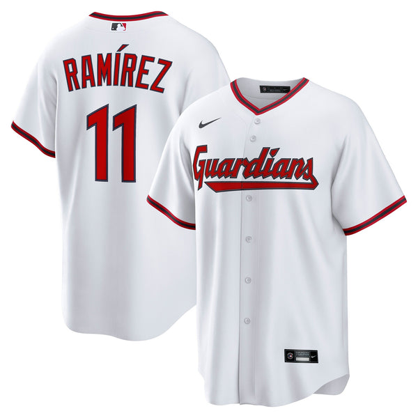 Cleveland Guardians José Ramírez White Home Replica Jersey