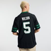 Garrett Wilson New York Jets Football Jersey, Black Game Sportswear Jersey Shirt, Lightweight Breathable Athletic Jersey, Casual Gift for Men