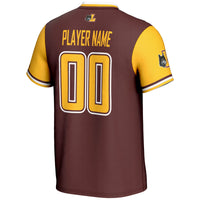 Loyola Chicago Ramblers Softball Jersey, Maroon Lightweight Sportswear Jersey Shirt, Lightweight Breathable Athletic Jersey, Casual Gift for Men