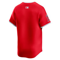 Los Angeles Angels Baseball Jersey, Red Sportswear Jersey Shirt, Lightweight Breathable Athletic Jersey, Casual Gift for Men, Style 201869286
