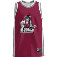 New Mexico State Aggies Basketball Jersey, Crimson Lightweight Sportswear Jersey Shirt, Sleeveless Athletic Tank Jersey, Casual Gift for Men