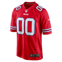 Buffalo Bills Football Jersey, Red Game Alternate Sportswear Jersey Shirt, Lightweight Breathable Athletic Jersey, Casual Gift for Men