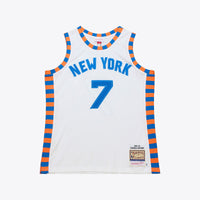 Carmelo Anthony New York Knicks Basketball Jersey, White Authentic Sportswear Jersey Shirt, Sleeveless Athletic Tank Jersey, Casual Gift for Men