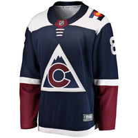 Cale Makar Colorado Avalanche Hockey Jersey, Navy Breakaway Sportswear Jersey Shirt, Long Sleeve Hockey Sweater Jersey, Casual Gift for Men