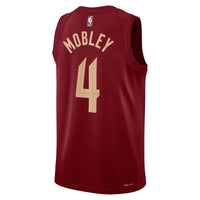 Evan Mobley Cleveland Cavaliers Basketball Jersey, Maroon Swingman Sportswear Jersey Shirt, Sleeveless Athletic Tank Jersey, Casual Gift for Men