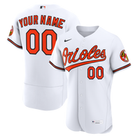 Baltimore Orioles Baseball Jersey, White Authentic Home Sportswear Jersey Shirt, Lightweight Breathable Athletic Jersey, Casual Gift for Men