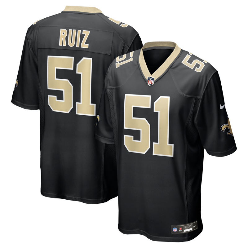 Cesar Ruiz New Orleans Saints Football Jersey, Sportswear Jersey Shirt, Lightweight Athletic Jersey, Casual Gift for Men, Style 3911800