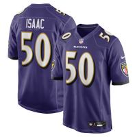 Adisa Isaac Baltimore Ravens Football Jersey, Purple Game Sportswear Jersey Shirt, Lightweight Breathable Athletic Jersey, Casual Gift for Men