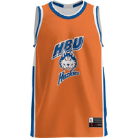Houston Christian Huskies Basketball Jersey, Blue Lightweight Sportswear Jersey Shirt, Sleeveless Athletic Tank Jersey, Casual Gift for Men