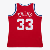 NBA Patrick Ewing 1989 All-Star Swingman Authentic Basketball Jersey, Sportswear Jersey Shirt, Sleeveless Athletic Jersey, Casual Gift for Men