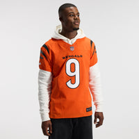 Joe Burrow Cincinnati Bengals Football Jersey, Orange Elite Sportswear Jersey Shirt, Lightweight Breathable Athletic Jersey, Casual Gift for Men