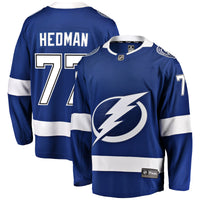 Victor Hedman Tampa Bay Lightning Hockey Jersey, Sportswear Jersey Shirt, Long Sleeve Hockey Sweater Jersey, Casual Gift for Men, Style 3055709