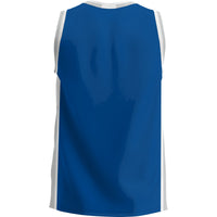 Wisconsin Stout Blue Devils Basketball Jersey, Lightweight Sportswear Jersey Shirt, Sleeveless Athletic Tank Jersey, Casual Gift for Men