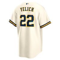 Christian Yelich Milwaukee Brewers Baseball Jersey, Sportswear Jersey Shirt, Lightweight Athletic Jersey, Casual Gift for Men, Style 3754645