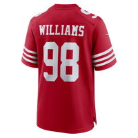 Mykel Williams San Francisco 49ers Football Jersey, Sportswear Jersey Shirt, Lightweight Athletic Jersey, Casual Gift for Men, Style 203456605