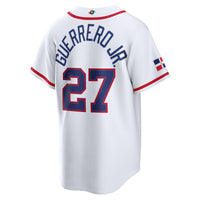 Vladimir Guerrero Jr. Dominican Republic Baseball Jersey, Sportswear Jersey Shirt, Lightweight Breathable Athletic Jersey, Casual Gift for Men