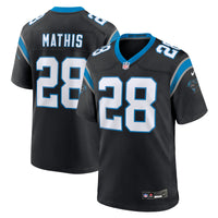 Damarri Mathis Carolina Panthers Football Jersey, Black Sportswear Jersey Shirt, Lightweight Breathable Athletic Jersey, Casual Gift for Men