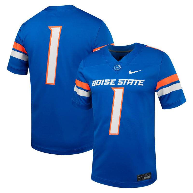 Boise State Broncos Football Jersey, Royal Sportswear Jersey Shirt, Lightweight Breathable Athletic Jersey, Casual Gift for Men