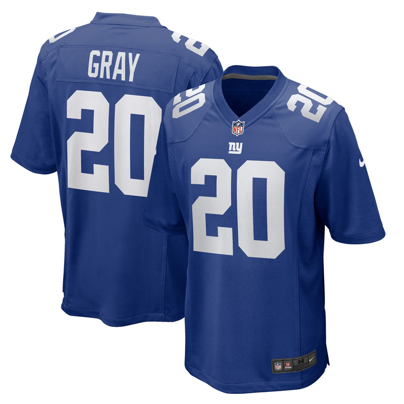 Eric Gray New York Giants Football Jersey, Royal Game Sportswear Jersey Shirt, Lightweight Breathable Athletic Jersey, Casual Gift for Men