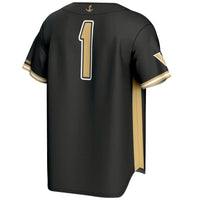 Vanderbilt Commodores Baseball Jersey, Sportswear Jersey Shirt, Lightweight Breathable Athletic Jersey, Casual Gift for Men, Style 200098782