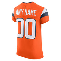 Denver Broncos Football Jersey, Orange Elite Sportswear Jersey Shirt, Lightweight Breathable Athletic Jersey, Casual Gift for Men