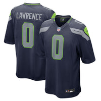 DeMarcus Lawrence Seattle Seahawks Football Jersey, Navy Sportswear Jersey Shirt, Lightweight Breathable Athletic Jersey, Casual Gift for Men