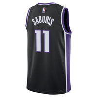Domantas Sabonis Sacramento Kings Basketball Jersey, Black Sportswear Jersey Shirt, Sleeveless Athletic Tank Jersey, Casual Gift for Men
