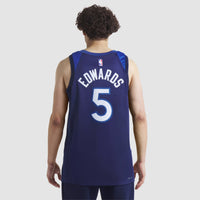 Replica Icon Minnesota Timberwolves Basketball Jersey, Swingman Sportswear Jersey Shirt, Sleeveless Athletic Tank Jersey, Casual Gift for Men