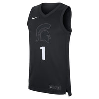 Michigan State Spartans Football Jersey, Black Replica Sportswear Jersey Shirt, Lightweight Breathable Athletic Jersey, Casual Gift for Men