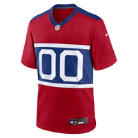 New York Giants Football Jersey, Red Game Sportswear Jersey Shirt, Lightweight Breathable Athletic Jersey, Casual Gift for Men, Style 201693029