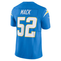 Khalil Mack Los Angeles Chargers Football Jersey, Powder Sportswear Jersey Shirt, Lightweight Breathable Athletic Jersey, Casual Gift for Men
