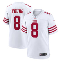 Steve Young San Francisco 49ers Football Jersey, White Game Sportswear Jersey Shirt, Lightweight Breathable Athletic Jersey, Casual Gift for Men