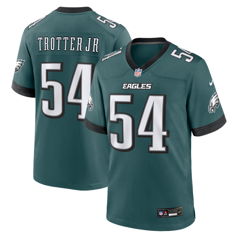 Jeremiah Trotter Jr. Philadelphia Eagles Football Jersey, Sportswear Jersey Shirt, Lightweight Breathable Athletic Jersey, Casual Gift for Men
