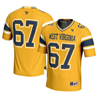 West Virginia Mountaineers Football Jersey, Sportswear Jersey Shirt, Lightweight Athletic Jersey, Casual Gift for Men, Style 200447717