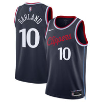 Darius Garland Los Angeles Clippers Basketball Jersey, Navy Sportswear Jersey Shirt, Sleeveless Athletic Tank Jersey, Casual Gift for Men