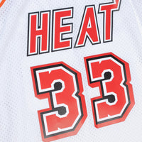 Miami Heat Basketball Jersey, White Authentic Sportswear Jersey Shirt, Sleeveless Athletic Tank Jersey, Casual Gift for Men, Style 204329759