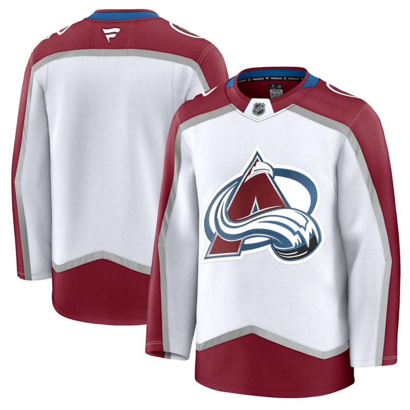 Colorado Avalanche Hockey Jersey, White Premium Sportswear Jersey Shirt, Long Sleeve Hockey Sweater Jersey, Casual Gift for Men, Style 202015722